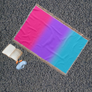 Androgynous Pride Gradient - Gift for Androgynous Throw Blanket