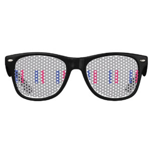 ANDROGYNOUS PRIDE PATTERN KIDS SUNGLASSES