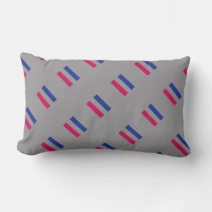 ANDROGYNOUS PRIDE PATTERN LUMBAR CUSHION