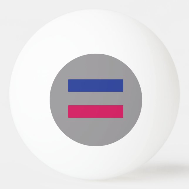 ANDROGYNOUS PRIDE PING PONG BALL (Front)