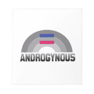 ANDROGYNOUS RAINBOW NOTEPAD