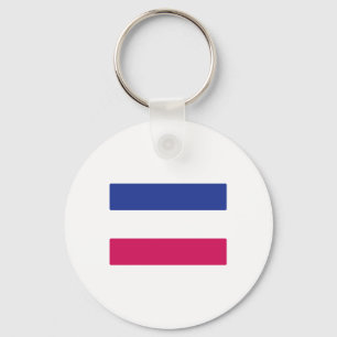 ANDROGYNOUS SYMBOL KEY RING
