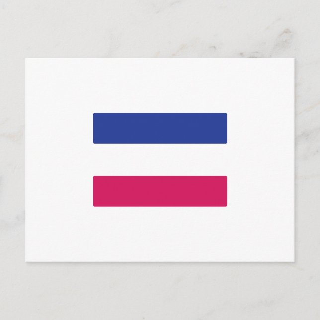 ANDROGYNOUS SYMBOL POSTCARD (Front)