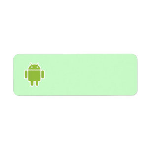 Android address label