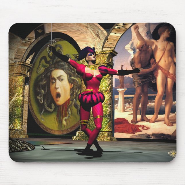 ANDROID BALLET , Science Fiction Mouse Pad (Front)