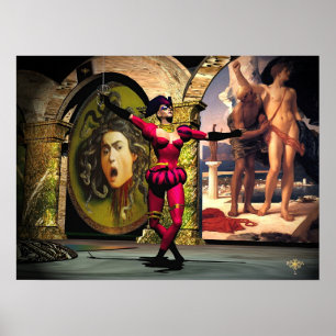 ANDROID BALLET , Science Fiction Poster
