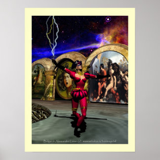 ANDROID BALLET , Science Fiction Poster