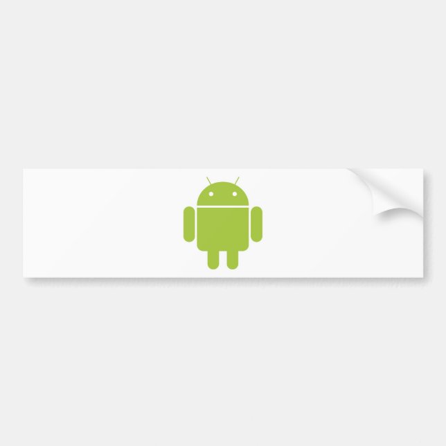Android Bumper Sticker (Front)