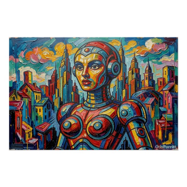 ANDROID CITY-2 POSTER (Front)