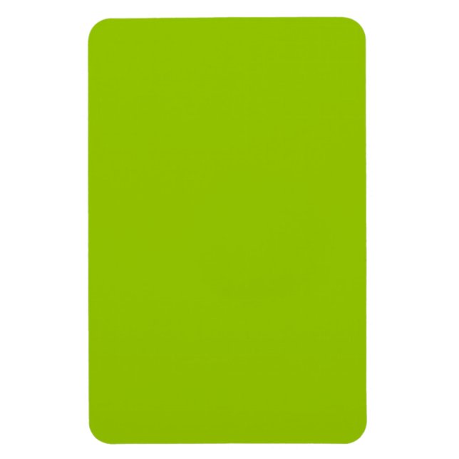 Android Green Colour Decor Ready to Customise Magnet (Vertical)