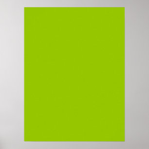 Android Green Colour Ready to Customise if you lik Poster