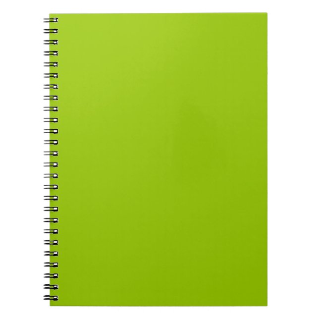 Android Green Colour Ready to Customise if you lik Spiral Notebook (Front)
