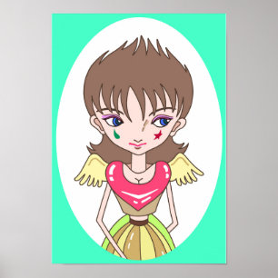 Android. Guardian of the heart. Poster