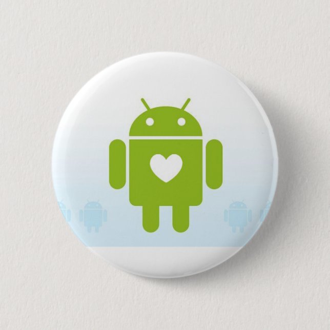 Android Heart Button (Front)