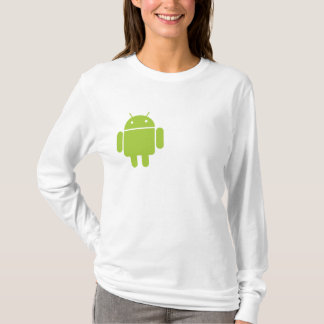 Android Ladies' Fitted Hoodie T-Shirt