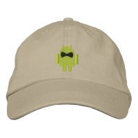 Android Robot Formal Gala Bowtie Embroidery