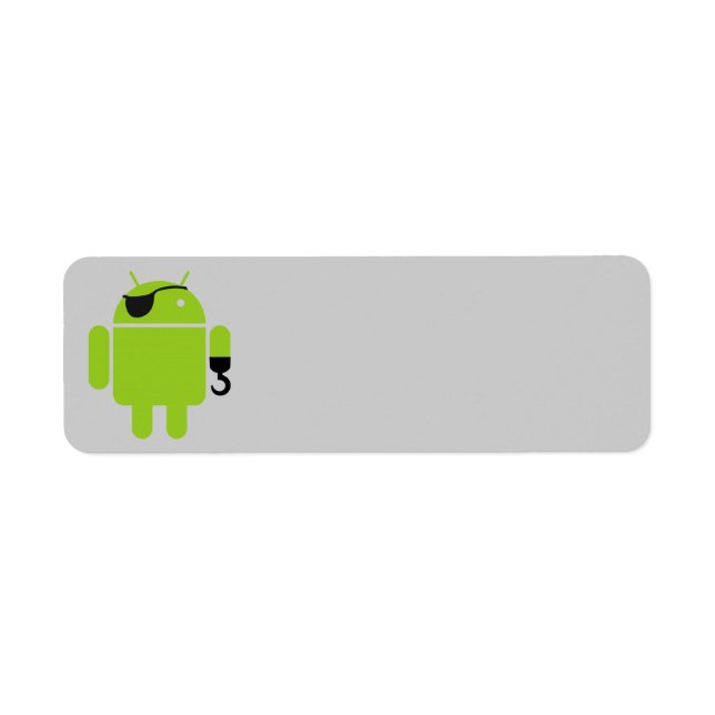 Android Robot Mighty Pirate (Front)