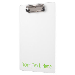 Android Robot Moustache on Black Clipboard