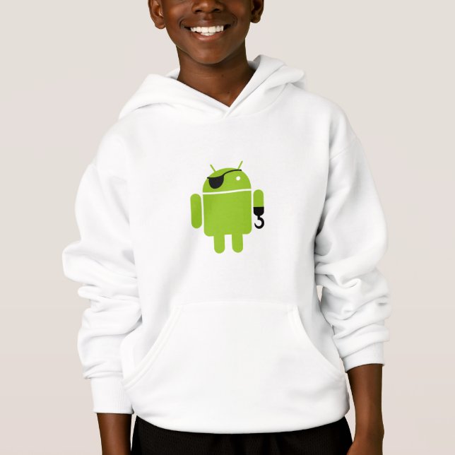 Android Robot Pirate Style (Front)