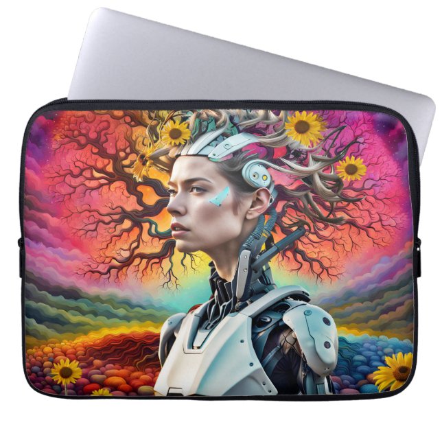 Android Tree Laptop Sleeve (Front)