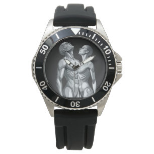 Android Union: Cyborg Couple Sport Wrist Watch