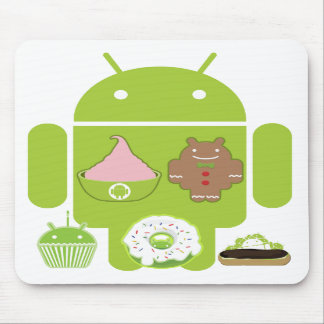 Android Versions Mouse Pad