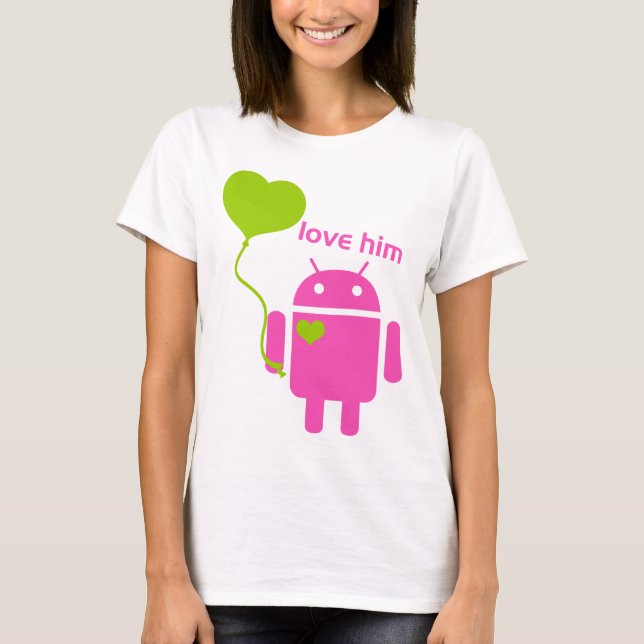 Android Women's Basic T-Shirt (Front)