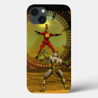ANDROID XENIA MEETS CYBORG TITAN Sci-Fi