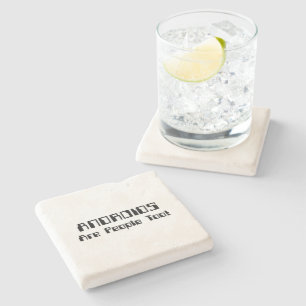 ANDROIDS Are People Too! Stone Coaster