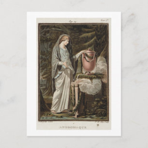 Andromache, costume for 'Andromache' by Jean Racin Postcard