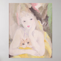 Andromed et chat Marie Laurencin