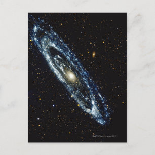 Andromeda Galaxy 3 Postcard