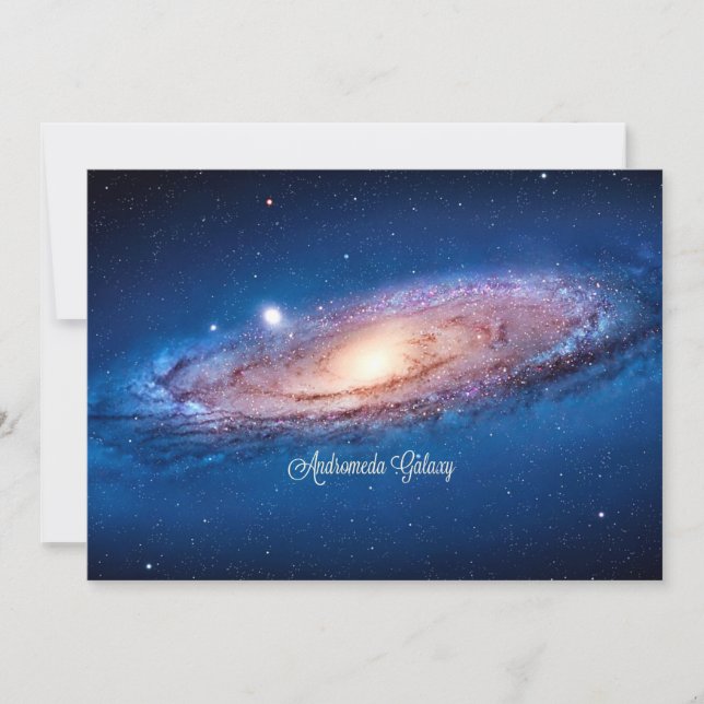 Andromeda Galaxy Card (Front)