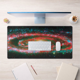 Andromeda galaxy desk mat