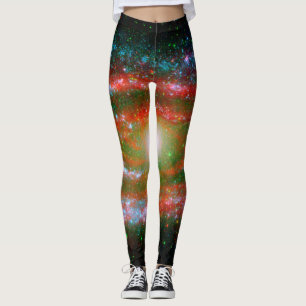 Andromeda Galaxy from NASA Leggings
