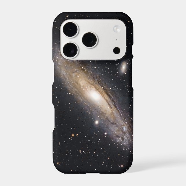 Andromeda Galaxy iPhone Case | Deep Space Art (Back)