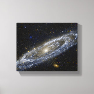 Andromeda galaxy milky way cosmos universe canvas print
