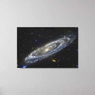 Andromeda galaxy milky way cosmos universe canvas print