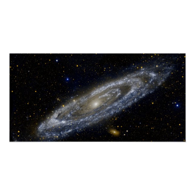 Andromeda galaxy milky way cosmos universe poster (Front)