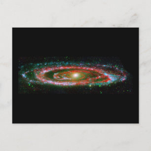 Andromeda Galaxy Postcard
