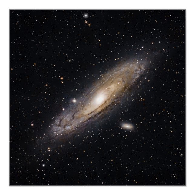 Andromeda Galaxy | Space Photography Poster (Front)