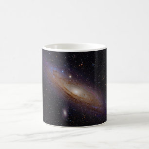 Andromeda Galaxy taken with hydrogen alpha filter Coffee Mug