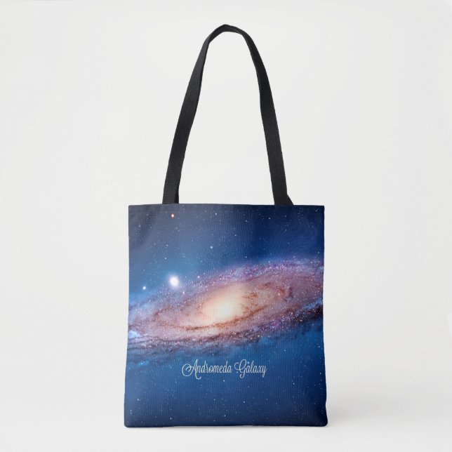 Andromeda Galaxy Tote Bag (Front)