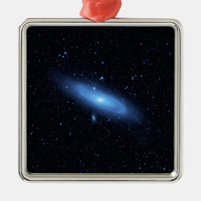 Andromeda galaxy's older stellar population metal tree decoration (Front)