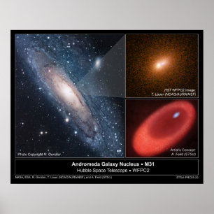 AndromedaGalaxyNucleus-M31-2005-26 Poster