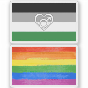 Androphilia Pride Flag and Symbol