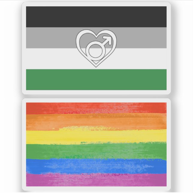 Androphilia Pride Flag and Symbol (Front)