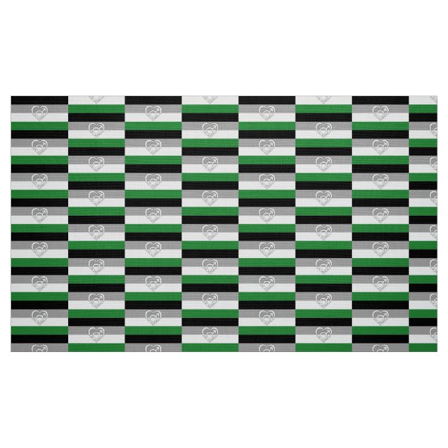 Androphilia Pride Flag and Symbol Fabric (Fat Quarter)