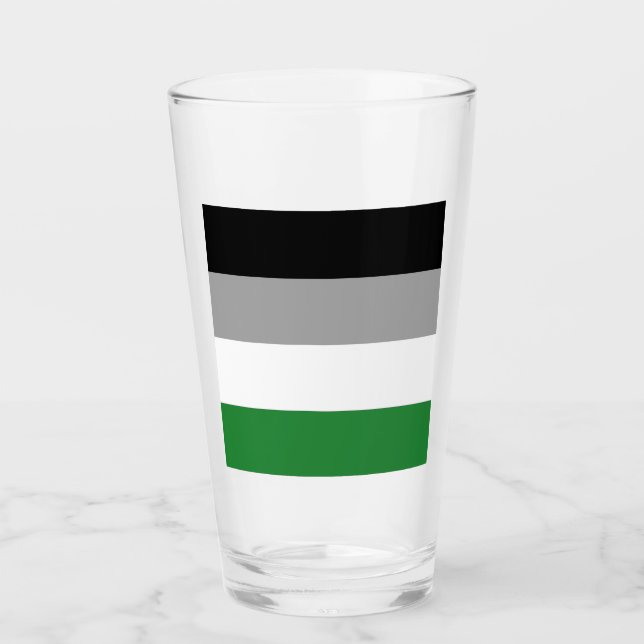 Androphilia Pride Flag Glass (Front)