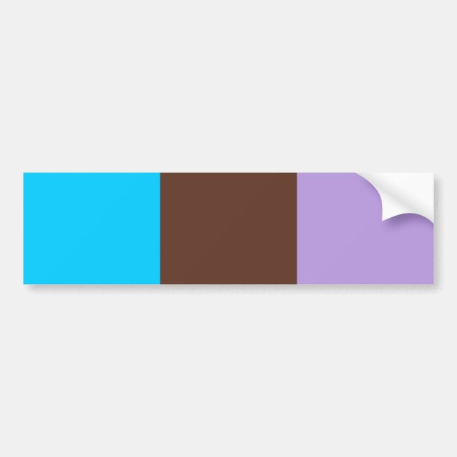 Androsexual Pride Bumper Sticker (Front)